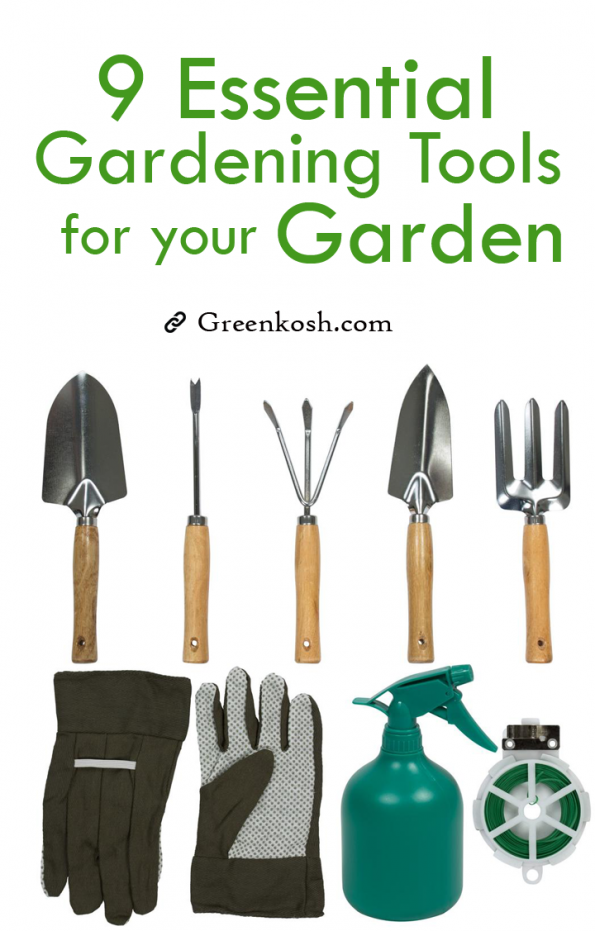 9 Gardening Tools that will make your Garden Greener - Greenkosh